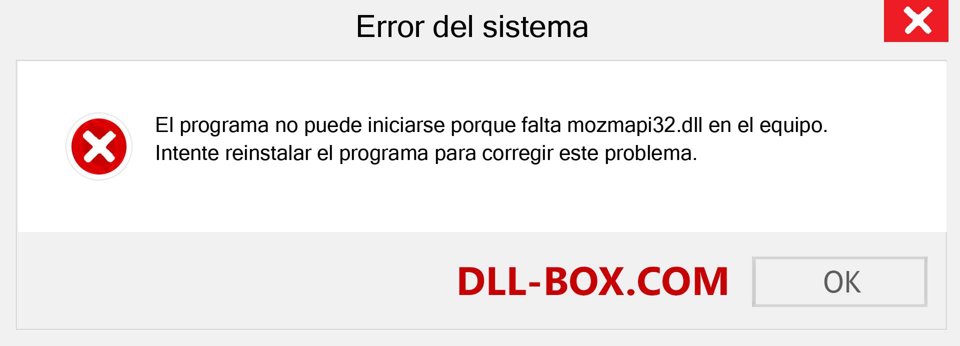 ¿Falta el archivo mozmapi32.dll ?. Descargar para Windows 7, 8, 10 - Corregir mozmapi32 dll Missing Error en Windows, fotos, imágenes